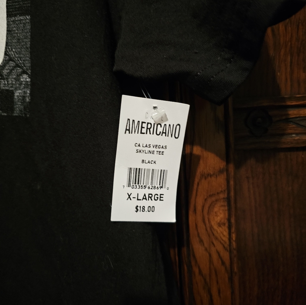 Las Vegas Cafe Americano T-Shirt sz XL - Picture 2 of 3